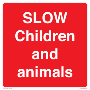 SLOW Children and animals